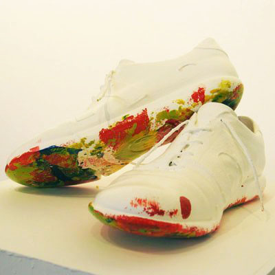 Zapatos Camper del artista Antonio Camba