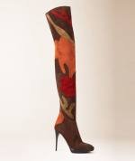 Botas de ante hasta la rodilla de Burberry