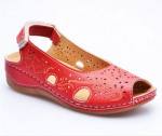 Sandalias SLING BACK rojas de Cavusoglu