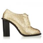 Zapatos dorados CLAUDINE de Charlotte Olympia
