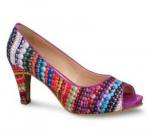Zapatos estampados multicolor de Andrea