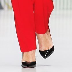 Los zapatos de los diseñadores en el Mercedes-Benz Fashion Week Russia