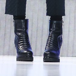 Los zapatos de los diseñadores en el Mercedes-Benz Fashion Week Russia