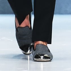 Los zapatos de los diseñadores en el Mercedes-Benz Fashion Week Russia