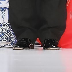 Los zapatos de los diseñadores en el Mercedes-Benz Fashion Week Russia