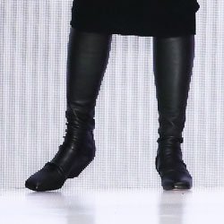 Los zapatos de los diseñadores en el Mercedes-Benz Fashion Week Russia