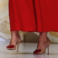 Los zapatos de los diseñadores en el Mercedes-Benz Fashion Week Russia