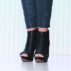 Los zapatos de los diseñadores en el Mercedes-Benz Fashion Week Russia