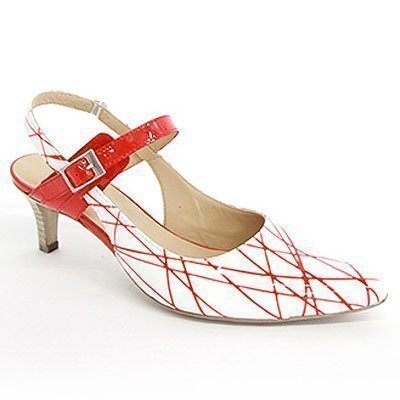 Zapatos con correa roja de Grenier Chaussures