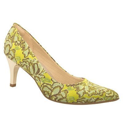 Zapatos verde floreado de Piccadilly