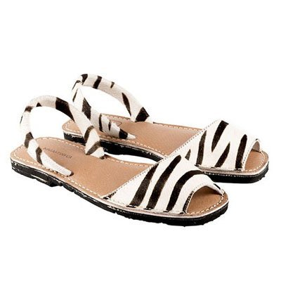 Menorquinas FRESCA ZEBRA de Mmartinyca