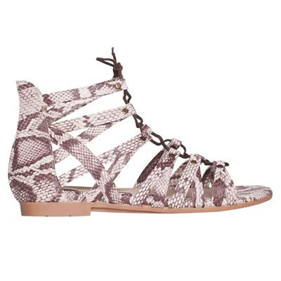 Sandalias animal print de Lucerna